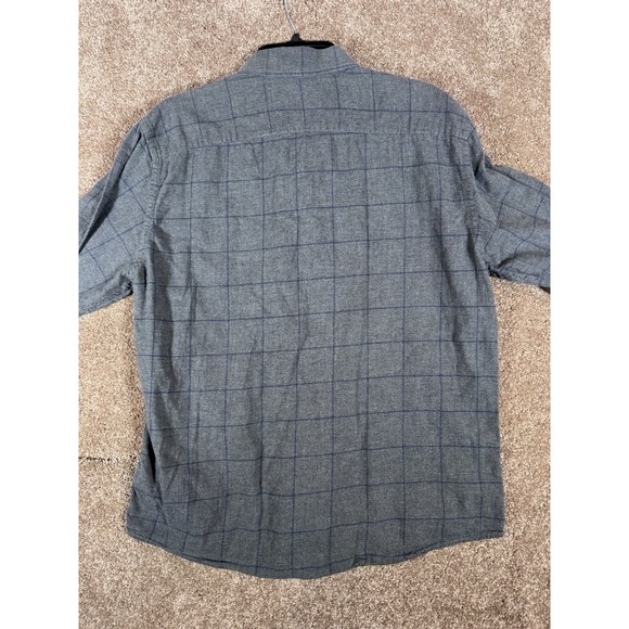 UNTUCKit Mens Large Plaid Long Sleeve Button Down Shirt 100% Cotton FLAW - Picture 8 of 8